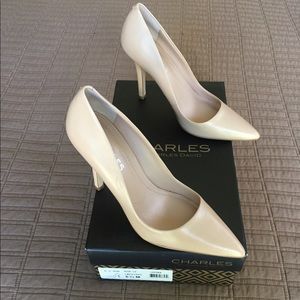 Charles David nude heels